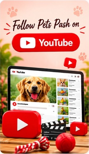 Follow Pets Pash on YouTube