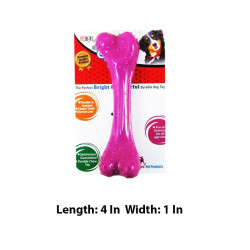 Super Dog Toys Rubber Leg Bone Small