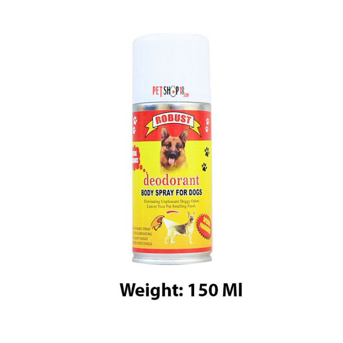Robust Dog Deodorant Body Spray 150 Ml