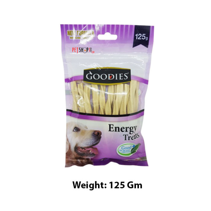 Goodies Energy Dog Treats Calcium Sticks 125 Gm