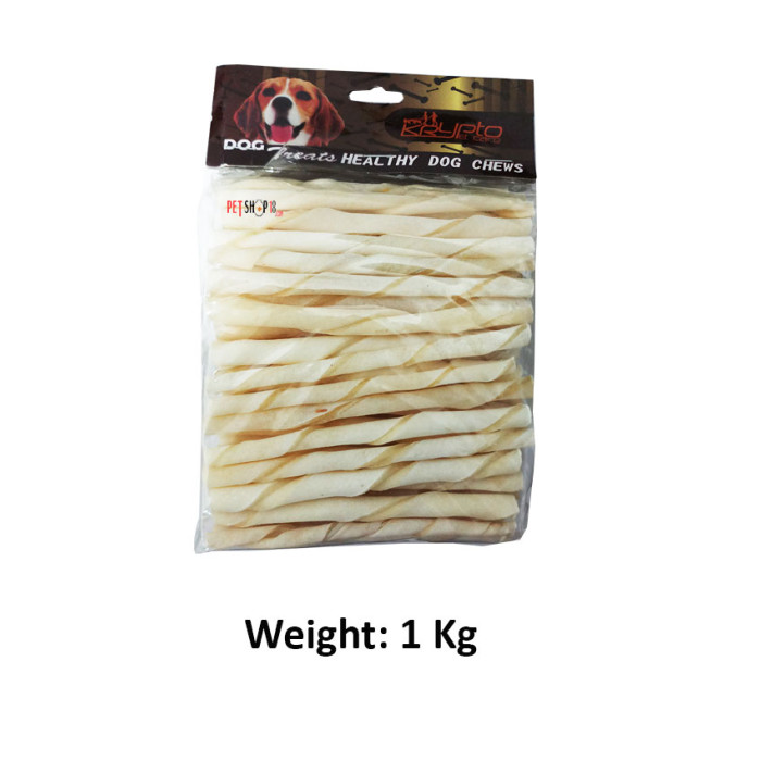 Krypto Dog Treats Twisted Chew Sticks 1 Kg