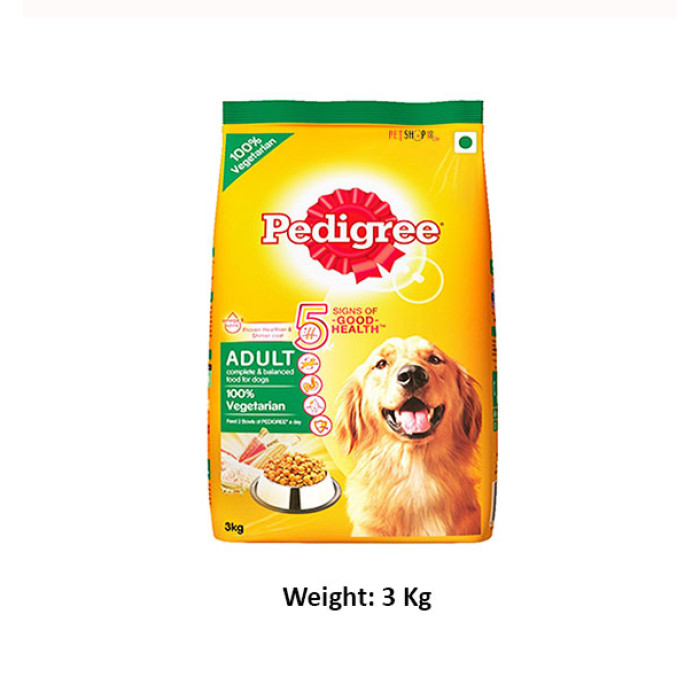Pedigree Adult And Puppy Food 100% Vegetarian 2.8 Kg