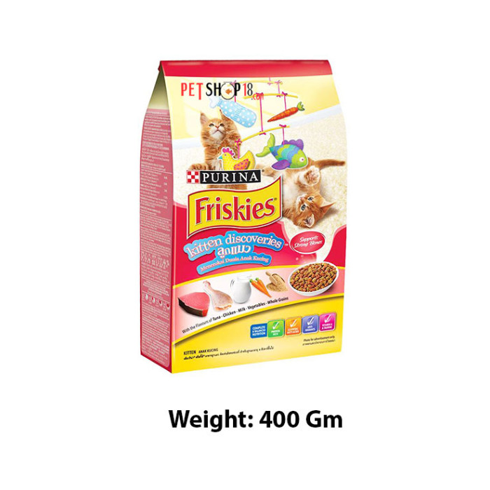 Purina Friskies Kitten Discoveries Food 400 Gm