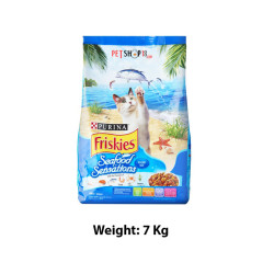 Purina Friskies Adult Dry Cat Food Seafood Sensations 6.5 Kg