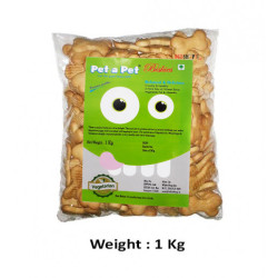 Pet A Pet Dog Treats Adult Veg Biscuit 1 Kg