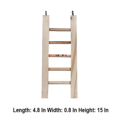 Petshop18 Bird Toys Ladder Large