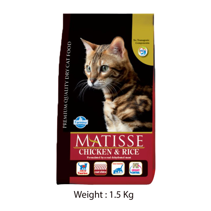 Farmina Matisse Cat Food Chicken And Rice 1.5 Kg