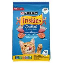 Purina Friskies Adult Dry Cat Food Seafood Sensations 2.5 Kg