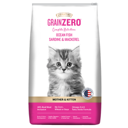 Signature Grainzero Mother And Kitten Food Ocean Fish 1.2 Kg