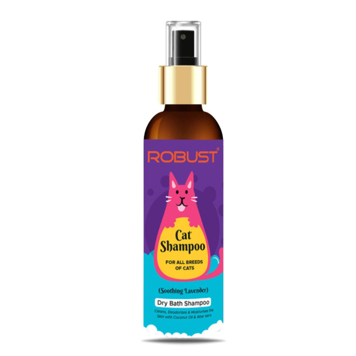 Robust Cat Dry Bath Shampoo 200 ML