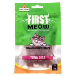 First Meow Cat Treat Tuna Dice 40 Gm