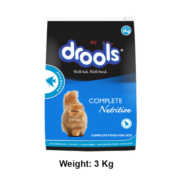 Drools Cat Food Ocean Fish 3 Kg