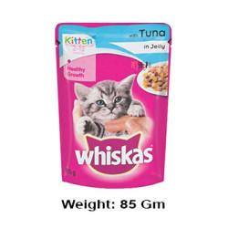 Whiskas Kitten Food Tuna Gravy Pouch 85gm