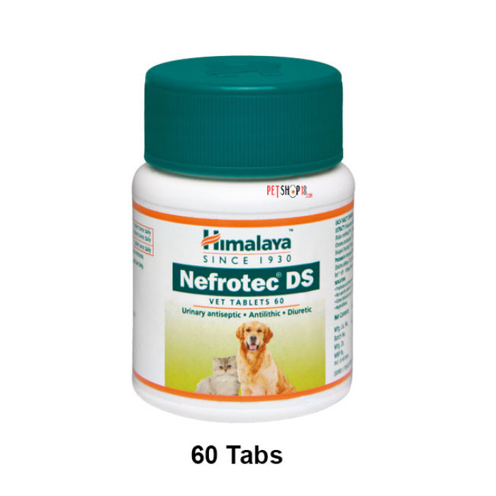 Himalaya Dog Supplements Nefrotec DS 60 Tablets