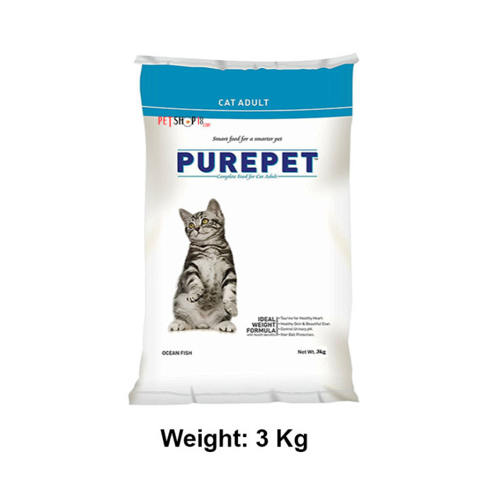 Purepet Ocean Fish Adult Cat Food 2.8 Kg