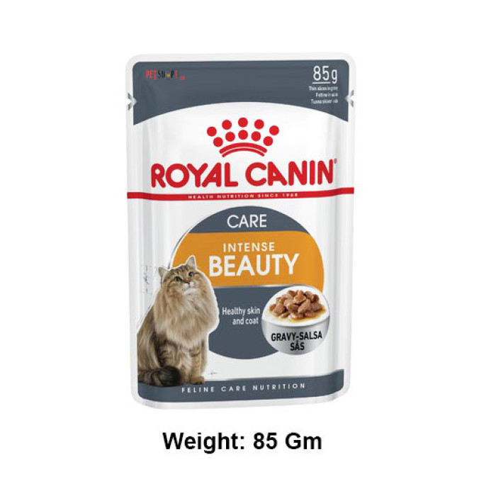 Royal Canin Cat Treat Gravy Intense Beauty 85 Gm