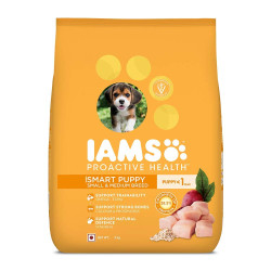 Iams Puppy Food Small And Medium Breed 3 Kg