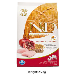 Farmina ND Mini Adult Dog Food Chicken And Pomegranate Low Grain 2.5 Kg