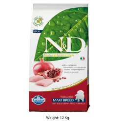 Farmina ND Maxi Puppy Food Chicken And Pomegranate Grain Free 12 Kg