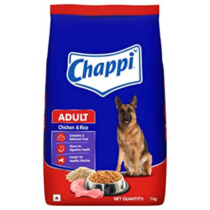 Chappi Adult Dog Food Chicken And Rice 1 Kg