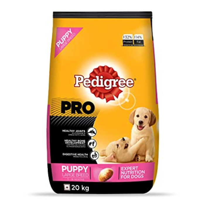 Pedigree Pro Puppy Food Large Breed 20 Kg
