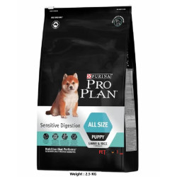 Purina Pro Plan All Size Adult Dog Food Sensitive Digestion Lamb And Rice 2.5 Kg