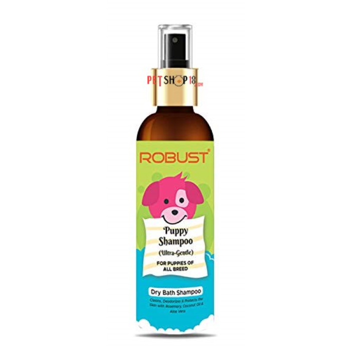 Robust Puppy Dry Bath Shampoo 200 ML