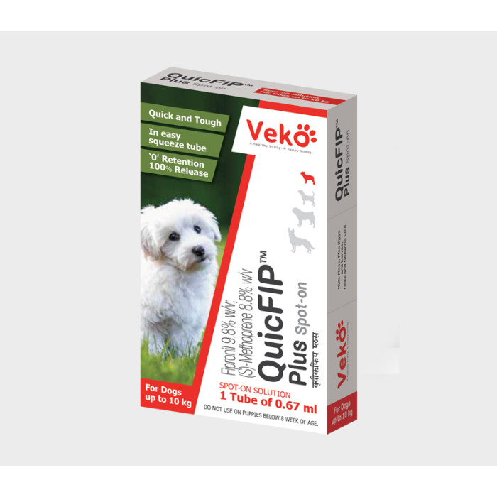 Veko QuicFIP Plush for Dogs up to 10 Kg