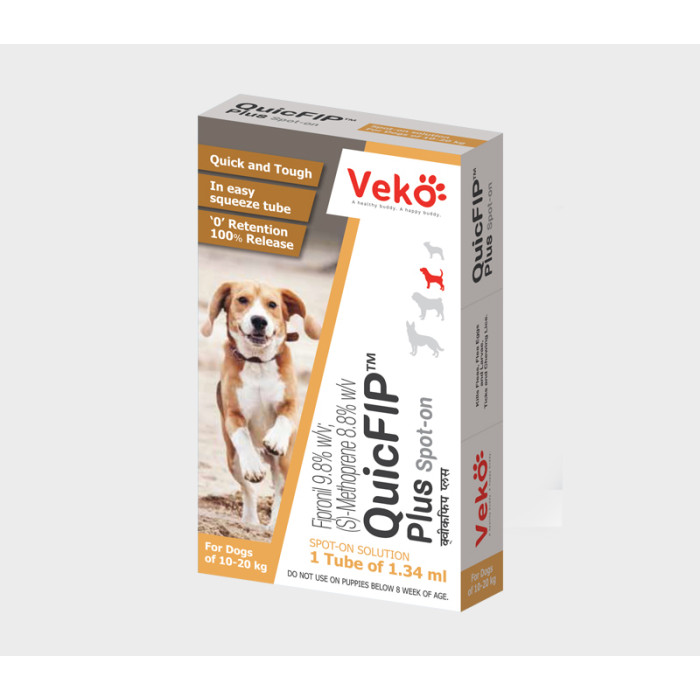 Veko QuicFIP Plush for Dogs of 10-20 Kg