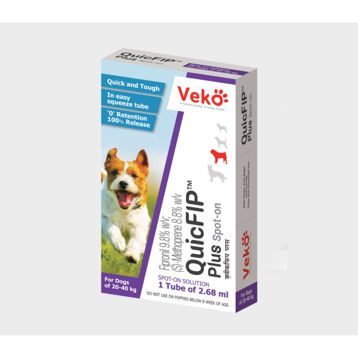 Veko QuicFIP Plush for Dogs of 40-60 Kg