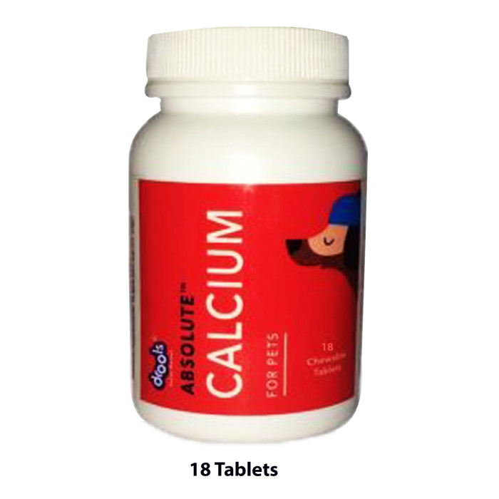 Drools Dog Supplements Absolute Calcium 18 Chewable Tablets