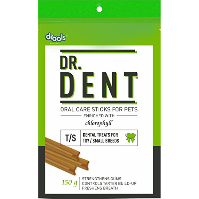 Drools Dog Treats Dr Dent Oral Care Sticks For Small Breed Dog 400 Gm