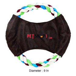 Super Dog Toys Cotton Rope Disk 
