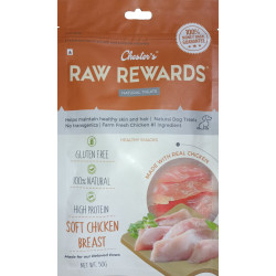 Chester Raw Rewards Dog Treats Soft Chicken Breast 50 Gm