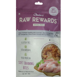 Chester Raw Rewards Dog Treats Soft Training Bites 70 Gm