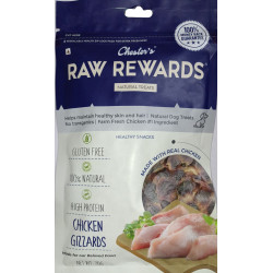 Chester Raw Rewards Dog Treats Chicken Gizzards 70 Gm