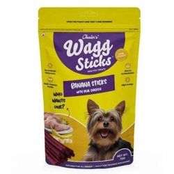 Chesters Wagg Sticks Dog Treats Banana Sticks 70 Gm