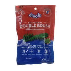 Drools Dog Treat All Natural Double Brush 20 Gm