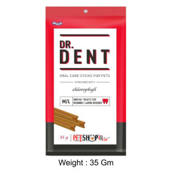 Drools Dr Dent Medium And Large Oral Care Sticks 35 Gm