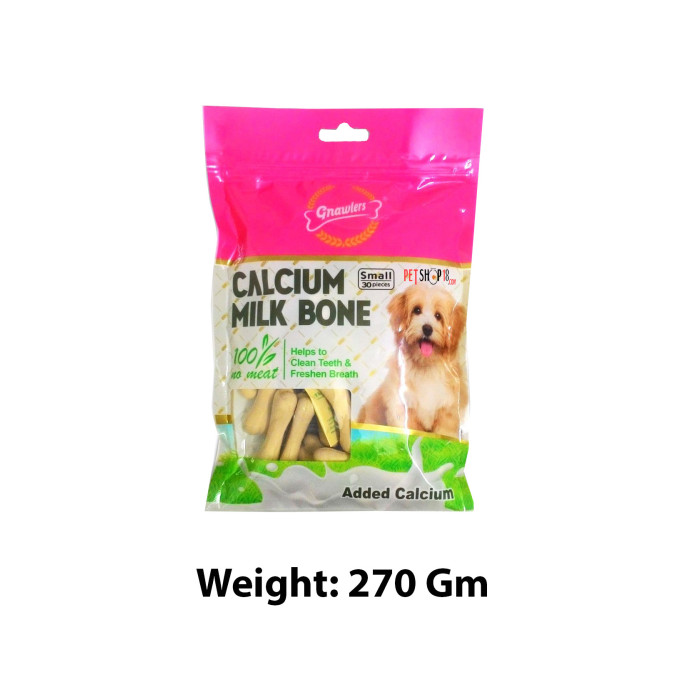 Gnawlers Dog Treats Calcium Milk Bones 30 In 1 270 Gm