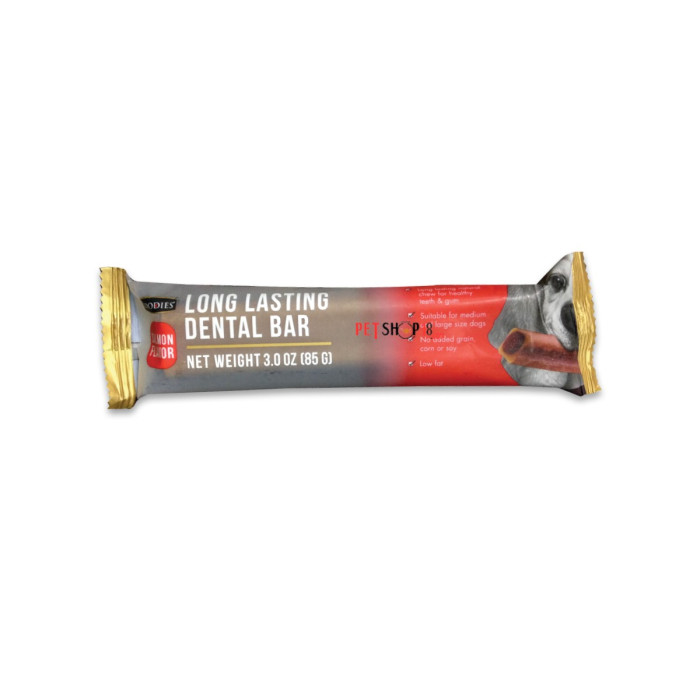 Goodies Dog Treats Long Lasting Dental Bar Salmon Flavor 85 Gm