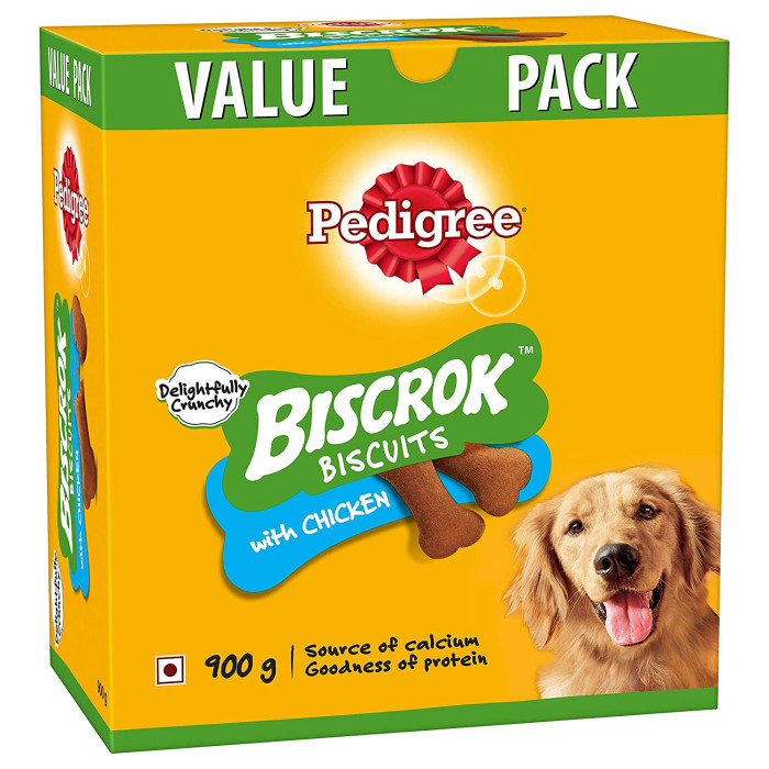 Pedigree Biscrok Biscuits Chicken 900 Gm