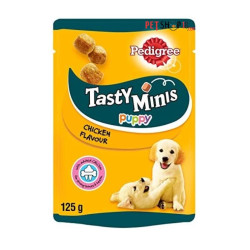 Pedigree Puppy Treats Tasty Minis Chicken Chunks 125 Gm