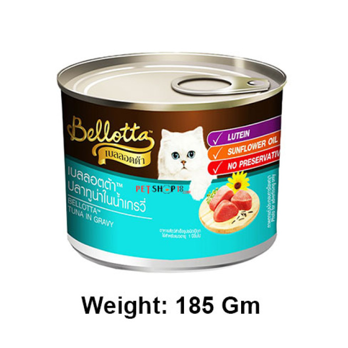Bellotta Cat Treat Tuna In Gravy 185 Gm