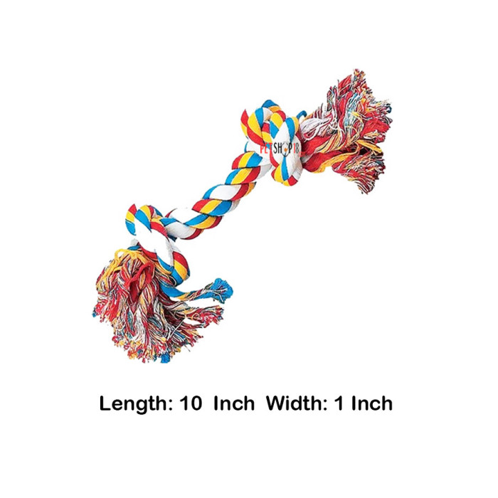 Super Dog Dog Toy Two Knotted Cotton Rope Toy Large
