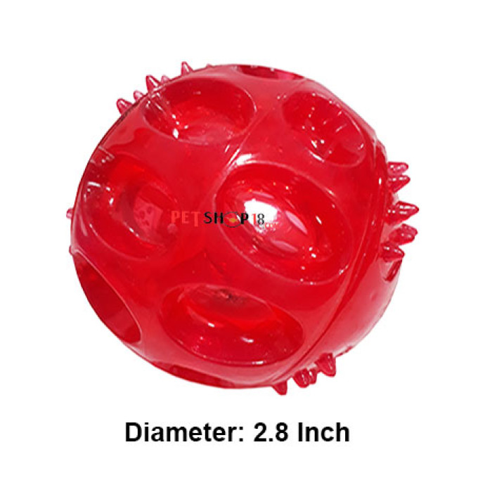 Super Dog Toys Led Rubber Ball