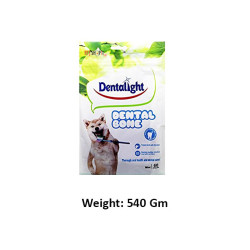 Dentalight Dog Treats Dental Bone Mini 60 Pc