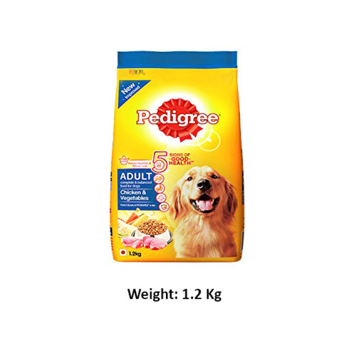 Pedigree Adult Dog Food Chicken And Vegetables 1 Kg