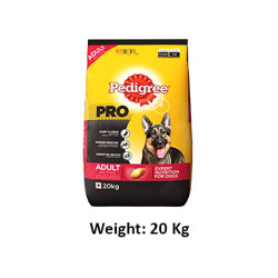 Pedigree Pro Adult Dog Food Large Breed 20 Kg