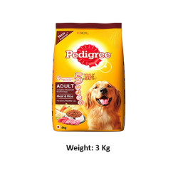 Pedigree Adult Dog Food Meat And Rice 2.8 Kg